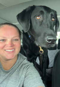 Katie Crews and Duke